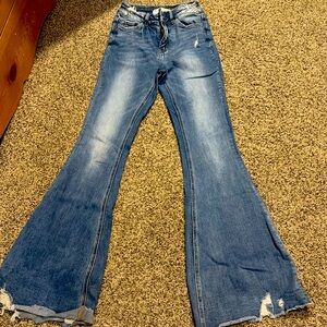 Flared jeans